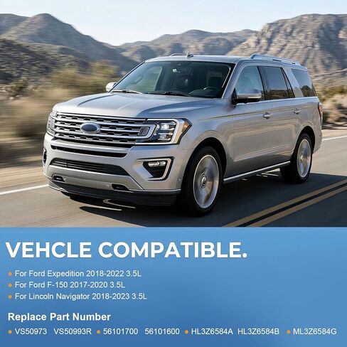 مجموعة حشية غطاء صمام المحرك سوريلو متوافقة مع Ford F150 2017-2020، لفورد إكسبيديشن 2018-2022، لنكولن نافيجيتور 2018-2023 3.5 لتر V6 يحل محل VS50993R in Kuwait