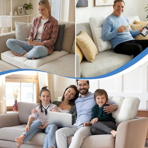 Sieral Couch Cushion Support 26" x 26" Sofa Cushion Support for Sagging Couch Seat Sofa Replacement High Density Foam Double-Layer Insert Pads Under Sag Repair Cushions for Sectional Loveseat Chair in Kuwait