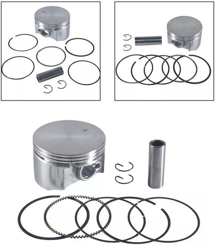68mm Flat Top Piston Kit Standard Bore for 196cc Clone Engines Compatible with GX160 and GX200 in Kuwait
