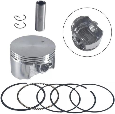 68mm Flat Top Piston Kit Standard Bore for 196cc Clone Engines Compatible with GX160 and GX200 in Kuwait