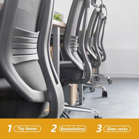 PRETYZOOM 2 حزمة من عجلات العجلات البديلة العالمية للأثاث ورفوف الغسيل، عجلات عربة دوارة معدنية قوية، عجلات دوارة ناعمة وصامتة 360 درجة لعربات الطاولات ووحدات التخزين in Kuwait