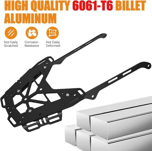 رف الأمتعة الخلفي/رفوف البضائع العلوية لموديلات Yamaha Tenere 700/XTZ700 2019-2025 & Tenere 700 Rally Edition 2020-2024 in Kuwait