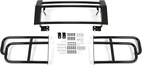 ALMULOO Steel Brush Guard Compatible with 2003-2009 Hummer H2 Black Powder Coated in Kuwait