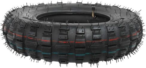 3.50-8 Knobby Tire & Inner Tube 3.5-8 3.5x8 for Monkey Bike Z50, Z50A, Z50R, MT50, Mini Trail & Off-Road Bikes, Motorcycle,Electric Scooter, Bent Valve Stem (1) in Kuwait