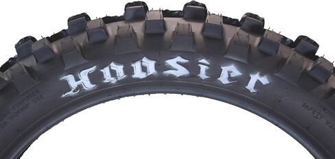 Hoosier Racing Tire 110/90-19 IMX30 C100 Dirt Bike Rear Tube Type Tire Ideal for 125, 250, 450cc Bikes with Hoosier Keychain in Kuwait
