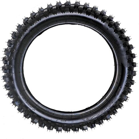 16" Rear Dirt Bike Tire & Tube 90/100-16 3.00-16 3.50-16 Knobby Off-Road Tire for Pit Bike Motocross Trail TTR125 CRF150F DRZ125 XR100 KX100 CR85R DR125 in Kuwait