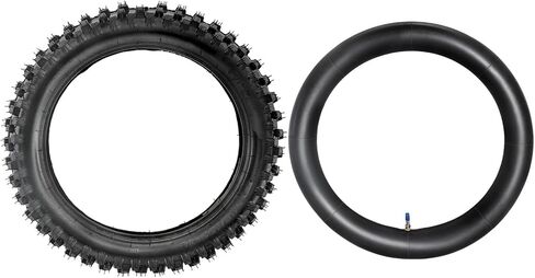 16" Rear Dirt Bike Tire & Tube 90/100-16 3.00-16 3.50-16 Knobby Off-Road Tire for Pit Bike Motocross Trail TTR125 CRF150F DRZ125 XR100 KX100 CR85R DR125 in Kuwait