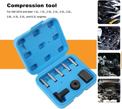 Injector Seal Installer Kit Replace 34720, 8pcs Injector Seal Kit Fits for For GM 2010-2017 for Replacing Single and Double Sealed Fuel Injectors in Kuwait