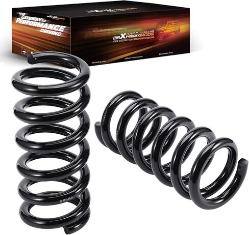 طقم زنبركي خفض أمامي 2 بوصة من maxpeedingrods لسيارة Chevy Silverado/GMC Sierra 1500 1988-1998 V8 2WD فقط، طقم ملف قطرة C1500 in Kuwait