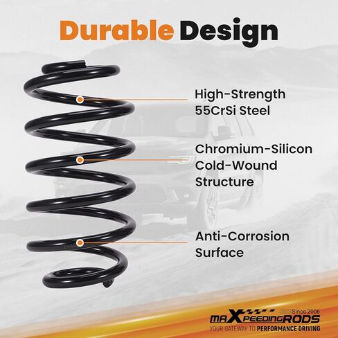 maXpeedingrods 4" Rear Lowering kit for GM SUV 2007-2020, for Chevy Tahoe/Avalanche/Suburban, for GMC Yukon/Denali/Yukon XL, for Cadillac Escalade EXT, Lowering Spring & Shock Extention in Kuwait