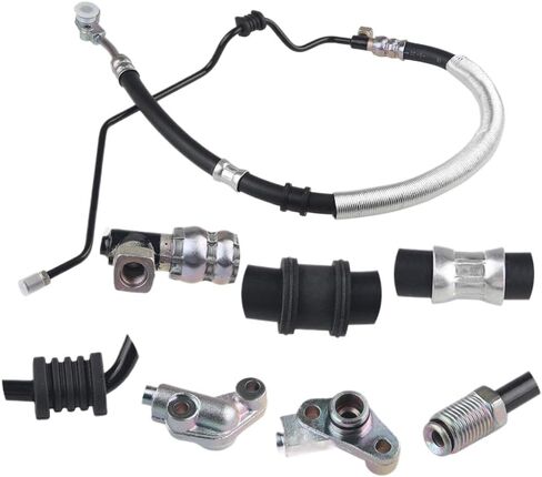 مجموعة خرطوم ضغط التوجيه المعزز 53713-SHJ-A02 53713SHJA02 متوافق مع V6 3.5L 2008-2010 in Kuwait