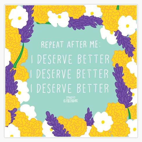 I Deserve Better Sticker Vinyl Bumper Sticker 6 Mil Thick - Size 5" in Kuwait