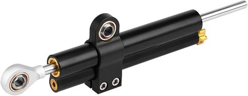 CHICIRIS CNC Motorcycle Steering Damper Bracket, Universal Aluminum Alloy Stabilizer with Mounting Hardware, for in Kuwait