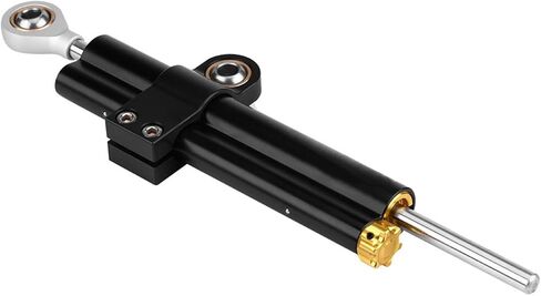 CHICIRIS CNC Motorcycle Steering Damper Bracket, Universal Aluminum Alloy Stabilizer with Mounting Hardware, for in Kuwait