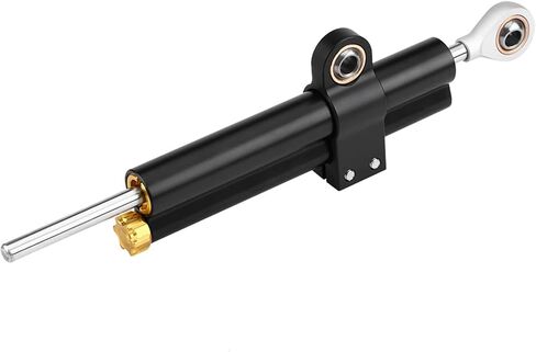 CHICIRIS CNC Motorcycle Steering Damper Bracket, Universal Aluminum Alloy Stabilizer with Mounting Hardware, for in Kuwait