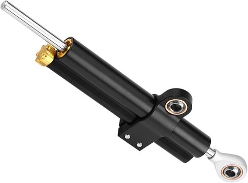CHICIRIS CNC Motorcycle Steering Damper Bracket, Universal Aluminum Alloy Stabilizer with Mounting Hardware, for in Kuwait