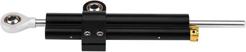 CHICIRIS CNC Motorcycle Steering Damper Bracket, Universal Aluminum Alloy Stabilizer with Mounting Hardware, for in Kuwait