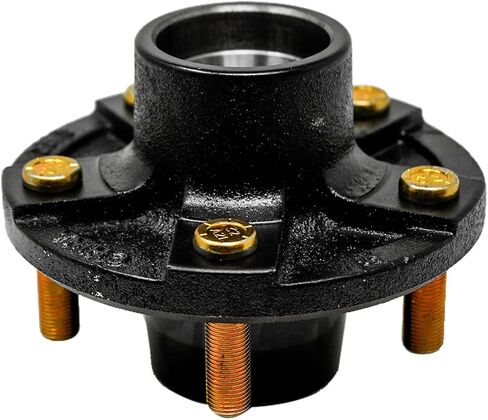 RUSSO 5 Lugs Trailer Idler Hub Kits 5 on 4.5 5x4.5 2000 lb Axle 1-1/16" Bearings in Kuwait