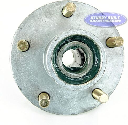 محور المقطورة المدهون مسبقًا المجلفن 5 العروة 1 1/16 "محامل 1 1/4" الختم in Kuwait