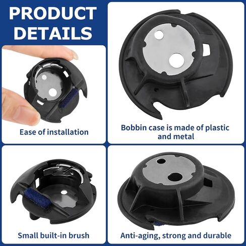 حافظة بكرة لآلات الخياطة Brother وBabylock، تستبدل الجزء #XC3152221، تناسب CE1100PRW، CS6000I، CE2000، PE770، SE400، SE600، SE700 تستخدم مع بكرات من الفئة 15/A تحل محل البكرات in Kuwait