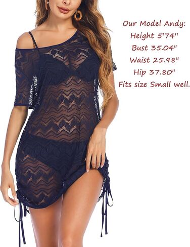Avidlove Cover Ups for Swimwear Women Beach Coverups Lace Bikini Beachwear in Saudi Arabia