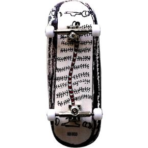 Complete Set Wooden (35X97mm Deck) Fingerboards Hand Made Short Nose Short Tail Deck(+Update 5G 34.5mm Ark i Trucks and Need DIY)(Logo PRO Wheels ii) (IP Man Squat) in Kuwait