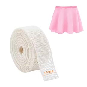 Narrow Hem Sewing Tape for Dresses Chiffon & Thin Fabric, Fishbone Hem Tape for Sewing Beginners and Enthusiasts Tailors Helper, Reusable Ban Roll Tape Seam Hemming Guide (5 Yards) in Saudi Arabia