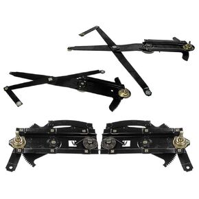 Window Regulator Front Rear, Automotive Replacement Window Regulator & Motor Assemblies 4pcs Replaces C9ZZ6523201A, for Ford Mustang 3.3L 1969, for Mustang 4.1L 1969, for Mustang 5.0L 1969 in Kuwait