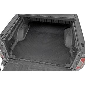 سجادة سرير شاحنة Rough Country لسيارة Chevy Colorado وGMC Canyon (2014-2022) - تناسب سرير 5 أقدام، غير قابلة للانزلاق، مطاط عالي التحمل مقاوم للتمزق، حماية ضد الانزلاق in Kuwait