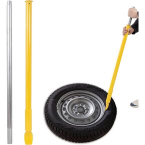 Geelife Heavy Duty Tire Bead Breaker Slide Hammer Portable Tire Changing Sliding Impact for Car Truck Trailer Yellow Color in Kuwait