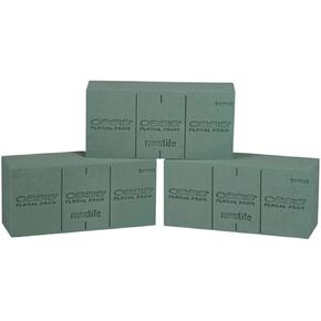 Oasis Floral Foam (Wet) Bricks Standard Maxlife Pack of 3 in Kuwait