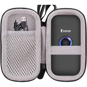 WAIYUCN Hard Carrying Case Compatible with Eyoyo Mini 1D/2D&1D/Eyoyo 2D Bluetooth Barcode Scanner Wireless with Clip Case in Kuwait
