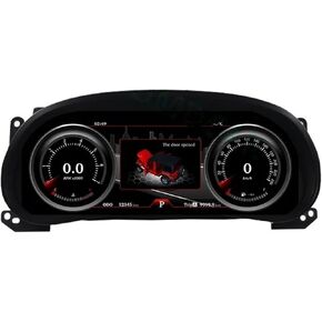 Car LCD Cluster Instrument Speed Meter Multimedia Monitor Miles Modification Panel Digital Dashboard Compatible For Jeep Wrangler 2011-2017 in Kuwait