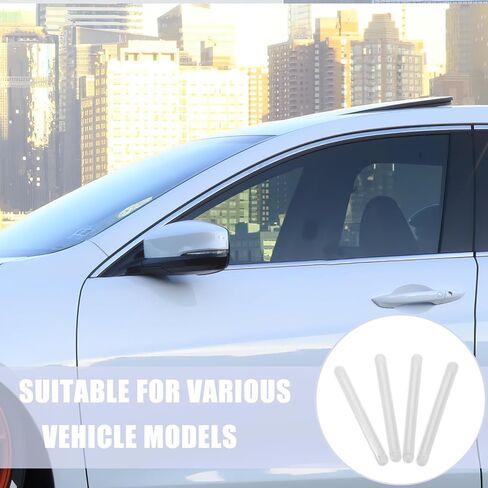 8pcs Car Door Edge Protectors Bumper Guard Strips Anti-Collision Adhesive Pads for Vehicle Door Protection in Kuwait