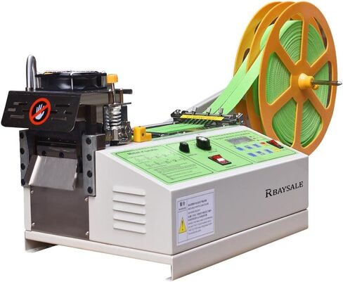 Webbing Cutting Machine, Automatic Hot and Cold Tape Cutter for Elastic Band Self Adhesive Tape Ribbon Zipper in Kuwait