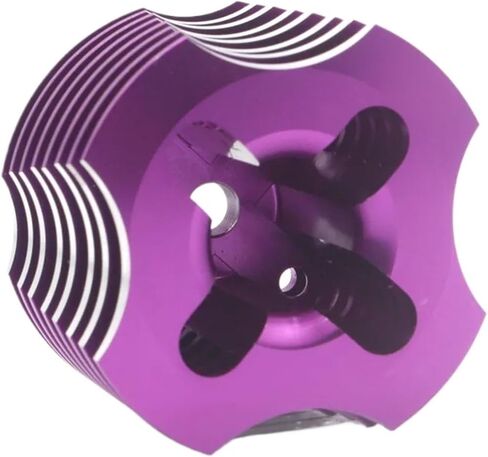 RC Car Models Parts for HSP R003 1/10 RC Car Upgrade Parts for Nitro Engine Heat Sink 02060 VX18 Decorative Spare Replace Toy Models(Purple) in Kuwait