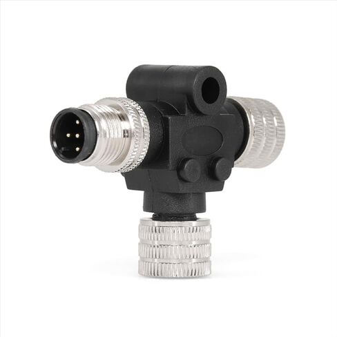 NMEA 2000 T موصل 3 منافذ على شكل T ثلاثي الاتجاه متوافق مع NMEA 2000 (كما هو موضح) in Kuwait