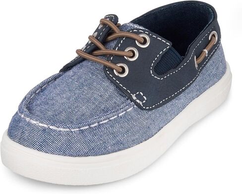 The Children's Place Baby-Boy's Chambray Boat Shoes in Saudi Arabia