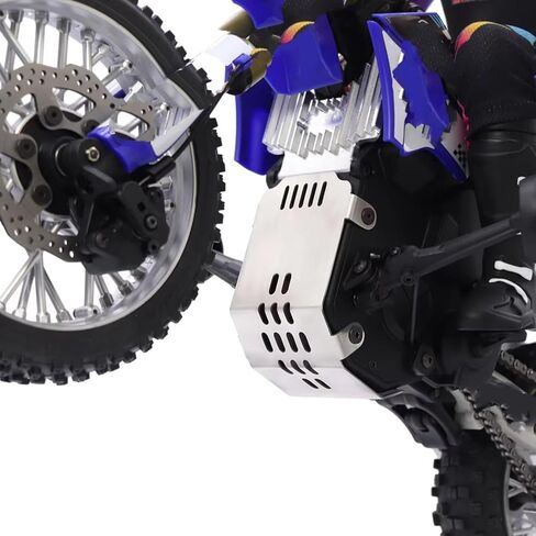 ل Losi Pro Moto-MX 1/4 الفولاذ المقاوم للصدأ الحرس OP تعديل جزء سيرفو معدات الحماية يربك دراجة نارية ترقية جزء RC سيارات لعب أجزاء in Kuwait