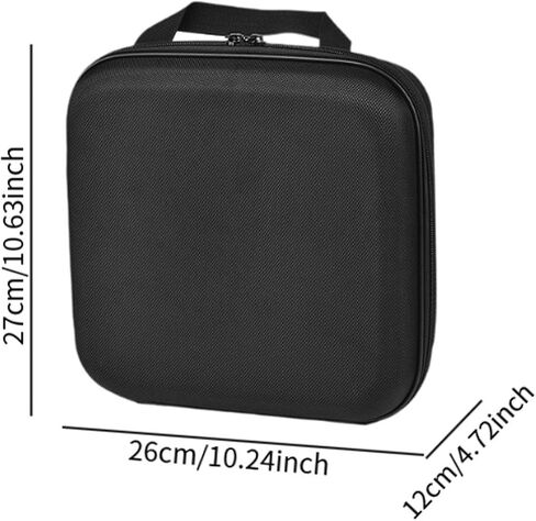 Remote Controller Bag EVA Carrying Case RC Controller Portable Storage Box with Zipper Suitable for Traveling Home Outdoor Use in Kuwait