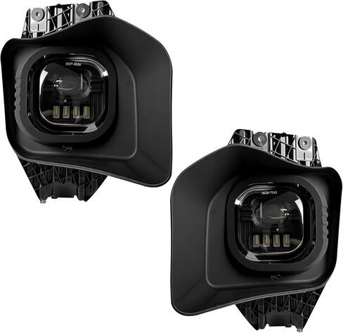 مصابيح ضباب LED متوافقة مع 2011 2012 2013 2014 2015 2016 Ford F-250 F-350 F-450 F-550 Super Duty، زوج واحد من مجموعات مصابيح الضباب للقيادة (عدسة شفافة) in Saudi Arabia
