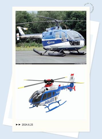 طائرة هليكوبتر 281 مم EC135 C123 تعمل بالتحكم عن بعد للبالغين الخبراء 6CH RC Heli تحافظ على ارتفاع محرك بدون فرشاة/وضع التدفق البصري/تطير مقلوبًا ثلاثي الأبعاد (بطارية RTF واحدة) in Kuwait