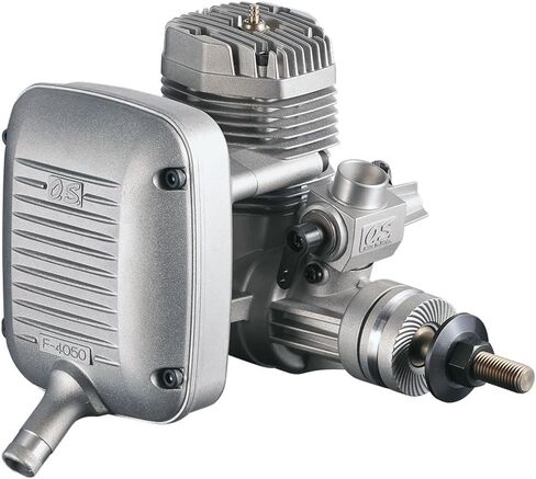 O.S. 65AX Glow-Powered Aircraft Engine with Advanced Bimetallic Liner and E-4010A Muffler in Kuwait