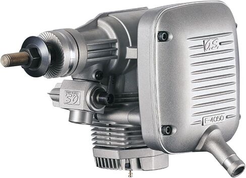 O.S. 65AX Glow-Powered Aircraft Engine with Advanced Bimetallic Liner and E-4010A Muffler in Kuwait