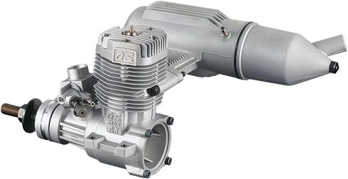 O.S. 65AX Glow-Powered Aircraft Engine with Advanced Bimetallic Liner and E-4010A Muffler in Kuwait