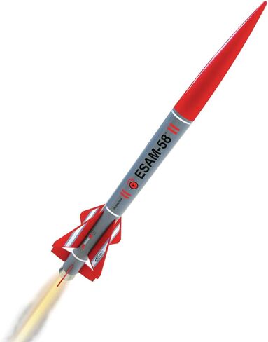 Estes 0661 ESAM-58 مجموعة بناء الصواريخ، مجموعة نماذج الصواريخ الطائرة المتقدمة للأعمار من 10 سنوات فما فوق in Kuwait