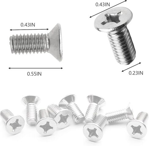 8PCS Brake Rotor Mounting Screws for Honda 93600‑06014‑0H | Replacement Brake Disc Retainer Bolts Hardware Kit in Kuwait