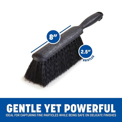 SPARTA Flo-Pac Counter, Bench Brush Bench Brush, Counter Brush with Polypropylene Block for Cleaning, 8 Inches, Black, (Pack of 12) in Saudi Arabia