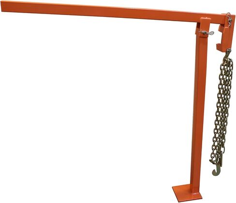 T-Post Puller سياج آخر مجتذب 36 "T Post Puller Fence Post Puller سياج شديد التحمل آخر مجتذب T Post مجتذب لأعمدة السياج الدائرية T Stakes Sign Post & Tree Stump (T Post Puller + 79" Chain) in Kuwait