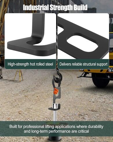 Well Pump Pipe Elevator, Heavy Duty Drop Pipe Puller Tool for 1-1/4 Inch Steel Piping, Water Well Lifting Clamp for Installation Removal, Secure Non-Slip Grip in Kuwait